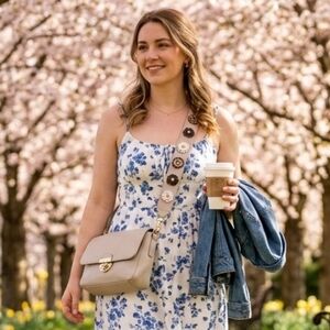 Emma Fox Flap Lock Shoulder Bag ❤️